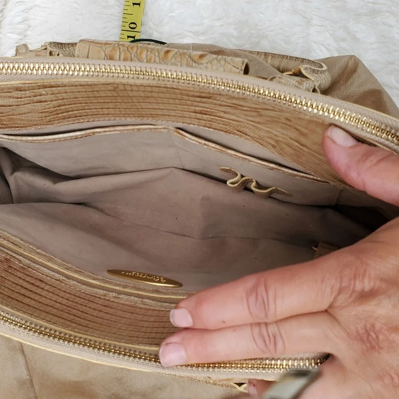 Brahmin croc vintage satchel bag - Picture 10 of 16